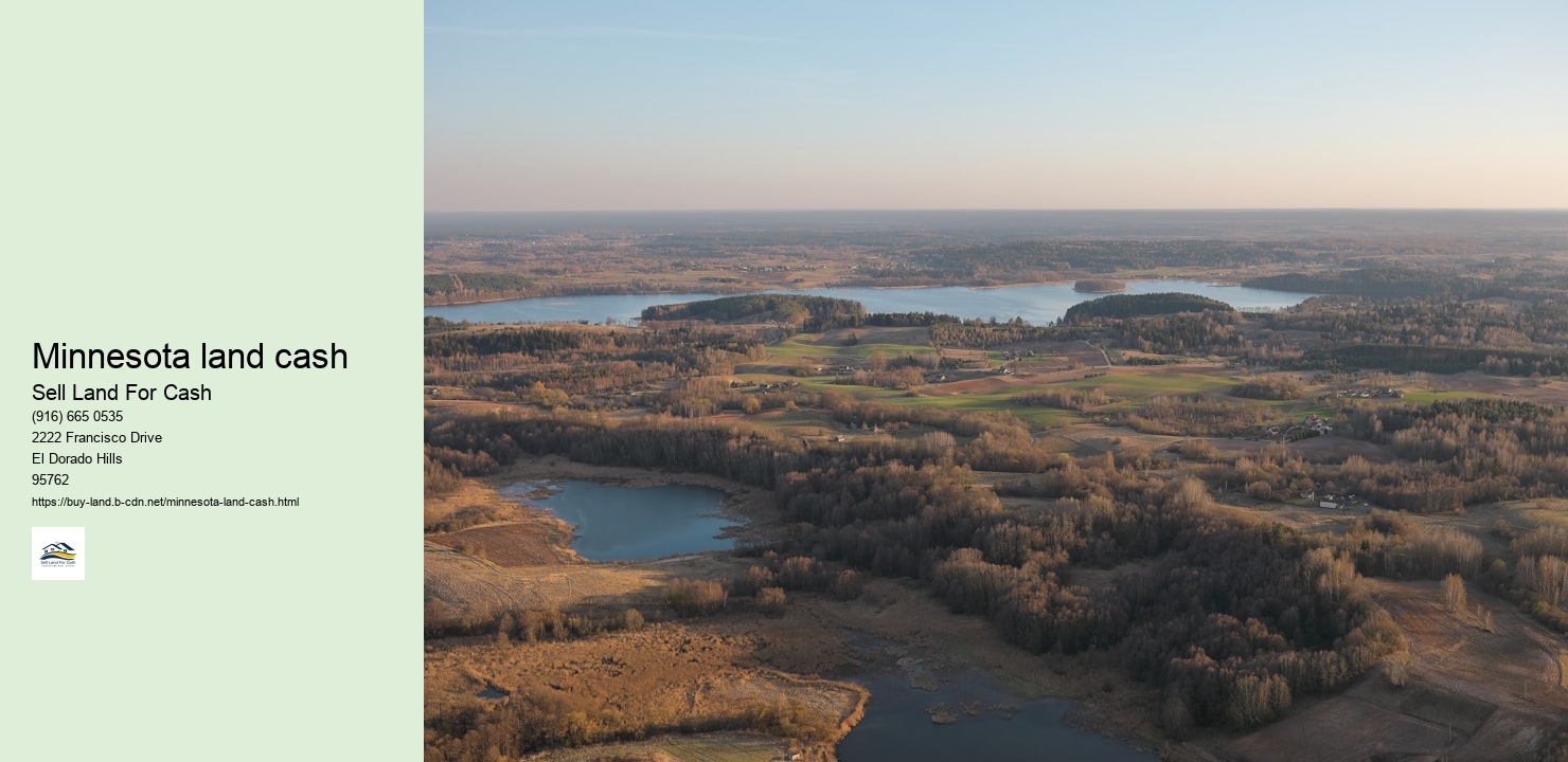 Minnesota land cash